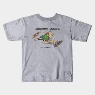 Jogging Junkie 1974 Vintage Kids T-Shirt